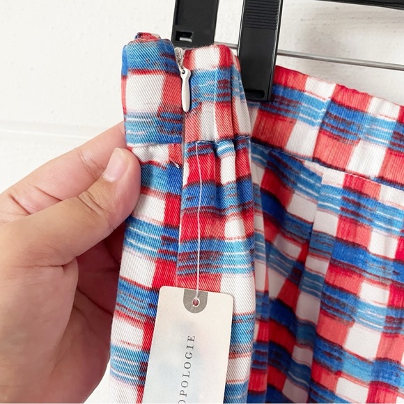 NWT Anthropologie Maeve Escape Printed High Rise Wide Leg Pants Size 14 - Picture 13 of 16